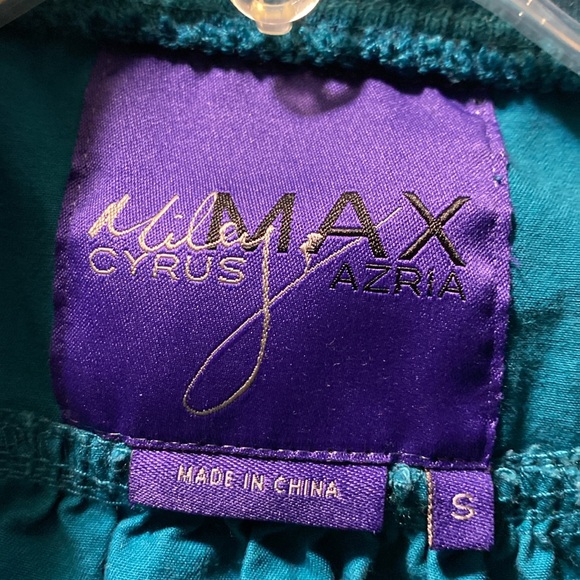 Miley Cyrus Max Azria Turquoise Jacket - Picture 5 of 8